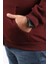 Büyük Beden Unisex Kapüşonlu 3ip Sweat 11701 Murdum 4