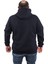Büyük Beden Unisex Kapüşonlu 3ip Sweat 11701 Koyu Lacivert 3