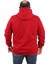 Büyük Beden Unisex Kapüşonlu 3ip Sweat 11701 Bordo 3