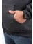 Büyük Beden Unisex Kapüşonlu 3ip Sweat 11701 Antrasıt 4