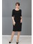 Kokteyl Kısa Kol Elbise-Siyah 4