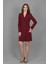 Blazer Elbise Ceket-Bordo 1