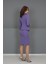 Düz Dar Etek-Lila 3