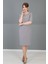 Kokteyl Kısa Kol Elbise-Antrasit 2