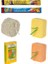 Mineral Blok+Meyveli ve Ballı Kraker+Muzlu ve Portakallı Blok+Gaga Taşı 1