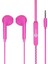 EH104 3.5mm Jacklı Kulak İçi Mikrofonlu Kulaklık Pembe 2