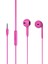 EH104 3.5mm Jacklı Kulak İçi Mikrofonlu Kulaklık Pembe 3