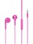 EH104 3.5mm Jacklı Kulak İçi Mikrofonlu Kulaklık Pembe 4
