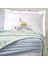 Bedding Busy Trucks Tek Kişilik Wellsoft Battaniyeli Lastikli Çarşaf Seti - Yeşil 3