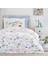 Bedding Dinno Tek Kişilik Wellsoft Battaniyeli Lastikli Çarşaf Seti - Beyaz 1