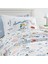 Bedding Dinno Tek Kişilik Wellsoft Battaniyeli Lastikli Çarşaf Seti - Beyaz 2