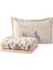 Bedding Wonderland Tek Kişilik Wellsoft Battaniyeli Lastikli Çarşaf Seti - Krem 4