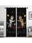 2pcs Polyester Fiber Duş Perdeleri Hotel Dekorasyon Uzay Köpeği Için Pencere Perdeleri 150X166CM 3