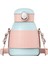 Vakum Yalıtım Şişesi Şişe 480ML Omuz Kayışı Sızdırmaz Kahve Flask Mavi 1