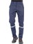 0201 16x12 Gabardin Reflektörlü Kargo Cepli Yazlık İş Pantolonu 1
