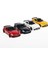 1:34 Mercedes Amg Gt-R Diecast Ölçek 4'lü Set 1