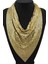 Şal Model Zırh Metal Tasarım Kolye Gold 3