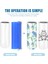 2 Adet 20 Oz Silikon Bardak Wrap Süblimasyon Silikon Bantlar Tumbler Kupa Tumbler Baskı Süblimasyon Mavi Için Basın 4
