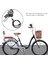 E-Bike LED Far 6V 12V 24V 36V 48V 60V Bisiklet Işık Su Geçirmez Ön Far Su Geçirmez Konnektör 5