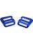 2-Pair 1 '' 25MM Alüminyum Alaşım G Kanca Dokuma Tokası Sırt Çantası Mavisi Için (Yurt Dışından) 4