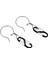 2 Adet Balabiner Clip Lock Hook Kamp Balıkçı Yürüyüş Aksesuarları Için (Yurt Dışından) 3