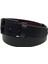 Siyah Deri Dikişli Model 4 Cm.lik Spor Kemer - 7000-DÜZ 3