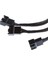 15CM 4 Pin Pwm Pc Fan 3 Yolu Y Ayırıcı Kablo Siyah (Yurt Dışından) 4