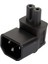 1 x C14 Ila C7 Adaptörü Iec 320 C14 Ila C7 Güç Kaynağı Açısı 90 Derece (Yurt Dışından) 3