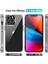 iPhone 13 Pro Max Için Crystal Clear Hard Pc Tpu Tampon Koruyucu Kılıf Kapağı - Clear 2