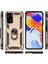 Xiaomi Redmi Note 11 Pro / Note 11 Pro 5g Için Çift Katmanlı Kılıfı Kapaklı Yüzüklü Arkası Standlı - Altın 2