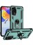 Xiaomi Redmi Note 11 Pro / Note 11 Pro 5g Için Çift Katmanlı Kılıfı Kapaklı Yüzüklü Arkası Standlı - Yeşil 1