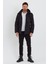 Kapüşonl Çıkabilir Cep Detaylı Içi Kürklü Softshell Mont RD23KE002758 2