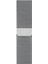 Apple Watch Uyumlu 44 mm Kordon Çelik Kayış Silver 1