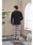 23702 Erkek Baskılı Pijama Takım 3