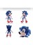 Sonic Peluş Dev Boy 40CM Boom Hedgehog Arkadaşları Figür Peluş Oyuncak Büyük Boy Amy Rose 2