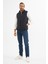 Erkek Slim Fit Şişme Yelek Lacivert - 305DNGR 1