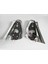 Honda Jazz- 01/08 Modifiye Stop Lambası Sağ/sol Set 2 Parça Beyaz/nikelajlı (Tyc) 3