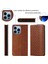 Apple IPHONE13 El Kayışı Taşınabilir Flip Cover Deri Kılıf (Yurt Dışından) 5
