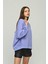 Fancy Kadın Bisiklet Yaka Yumuşacık İçi Pamuklu Oversize Basic Kalın Sweatshirt 3