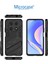 Huawei Nova Y90 Matrix Serisi Armor Standlı Perfect Koruma Kılıf - Siyah 2