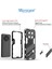 Huawei Nova Y90 Matrix Serisi Armor Standlı Perfect Koruma Kılıf - Siyah 3