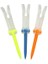 5xoldable Golf Tees Kırılamaz Yumuşak Pp Kauçuk Golf Tırnakları Altı Pençe ile 5 Adet (Yurt Dışından) 1