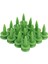 100PCS Yeşil Plastik Kale Golf Tees 23MM, 12MM Üst Çaplı Aksesuarlar (Yurt Dışından) 1