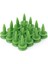 100PCS Yeşil Plastik Kale Golf Tees 23MM, 12MM Üst Çaplı Aksesuarlar (Yurt Dışından) 5