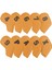 10 Adet Golf Demir Headcover, Tüm Markalar Için Number Işlemeli Koruma Sarı (Yurt Dışından) 3