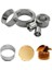 12 Adet / Takım Paslanmaz Çelik Yuvarlak Çerez Bisküvi Kesiciler Daire Pasta Kesiciler Metal Pişirme Daire Yüzük Kalıpları Kek Için | Pasta Kesiciler (Yurt Dışından) 4