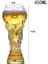 Yaratıcı Dünya Kupası Tasarım Bira Cam Futbol Oyunu Kristal Kupa Bira Viski Brandy Şarap Kadehi Shot Cam Bar Parti Barware | Bira Steins (Yurt Dışından) 3