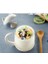 Sevimli Kedi 250 ml Cam Bardak Çay Kupa Balık ile Demlik Süzgeç Filtre Çay Bardağı Ev Ofisleri Drinkware Teaware Mutfak Aksesuarları | Bira Steins (Yurt Dışından) 3