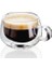 1 Adet / Takım 150 Mltransparent Cam Kahve Fincanı Süt Çay Bira Çift Isıya Dayanıklı Kokteyl Votka Şarap Kupa Drinkware Bardak Bardak | Şeffaf (Yurt Dışından) 2