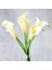 10 Adet Ev Dekoratif Calla Lily Gelin Düğün Buketi Lateks Gerçek Dokunmatik Yapay Çiçek Dekor | Yapay ve kurutulmuş Çiçekler (Yurt Dışından) 2